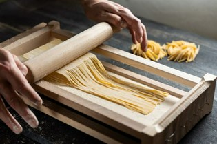 自家製生パスタ