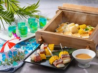 ・甘酢生姜と豚バラ肉のルーロー　シャリアピンソース
・あさりと夏野菜の紹興酒蒸し
・スパイシータンドリーチキン