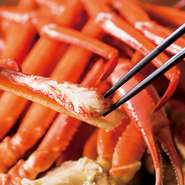 90分間のカニ食べ放題が付いた、ディナータイム限定の特別なビュッフェプラン。
楽しいビュッフェをさらに贅沢な一時に。
さらにリッチに【ラ・ベランダ】を満喫してみませんか。