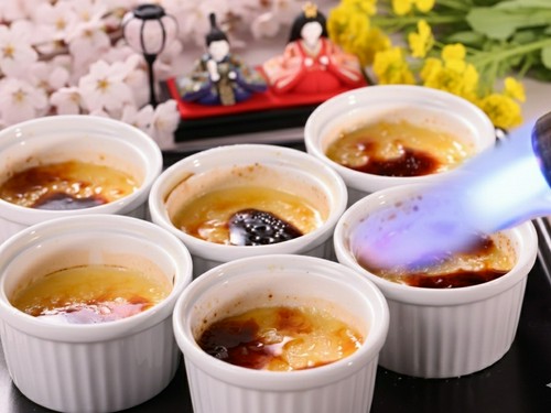 3月タイムサービス自家製クレームブリュレ