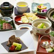 仕入れ状況により予告なく内容が変更になる場合があります。
＊そのほかご予算に応じて、コース料理をご用意することもできます。