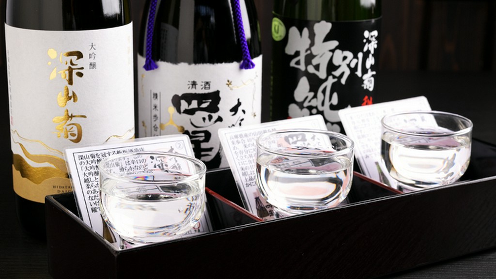 酒蔵ならではの目線で薦める珠玉の酒。飲み比べもオススメ