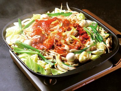  韓国の大衆鍋「プデチゲ」