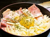 カルボナーラもんじゃ