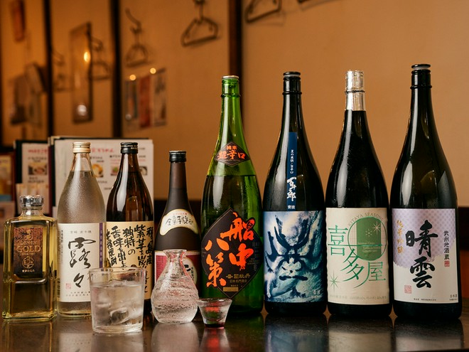 日本酒にこだわっている