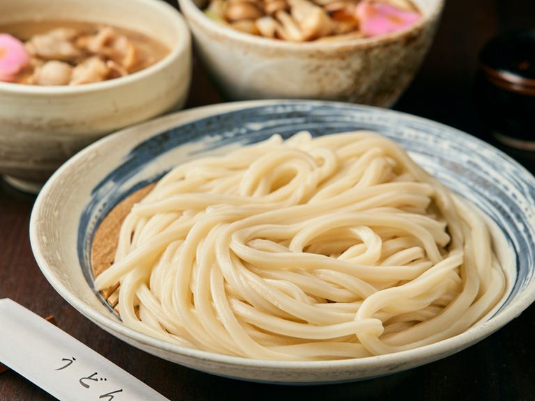 ツルッと食感が心地良い、打ちたて『うどん』