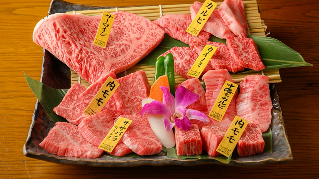 黒毛和牛食べつくしぴゅあの七種盛り