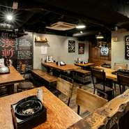 豊富なメニューを楽しめるのが【ギュービッグ目黒店】です。おいしい焼肉と尽きない会話。居心地の良い雰囲気の中、肩ひじ張らず、ガッツリ食べる焼肉女子会にオススメです。