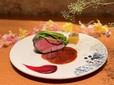 神戸 但馬牛フィレ　炭火焼き　デクリネゾン　ソースマデラ　2P