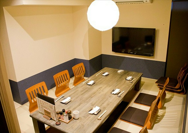 完全個室がある