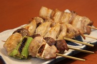 国産鶏を毎日店で手打！『焼き鳥おまかせ5本盛り』