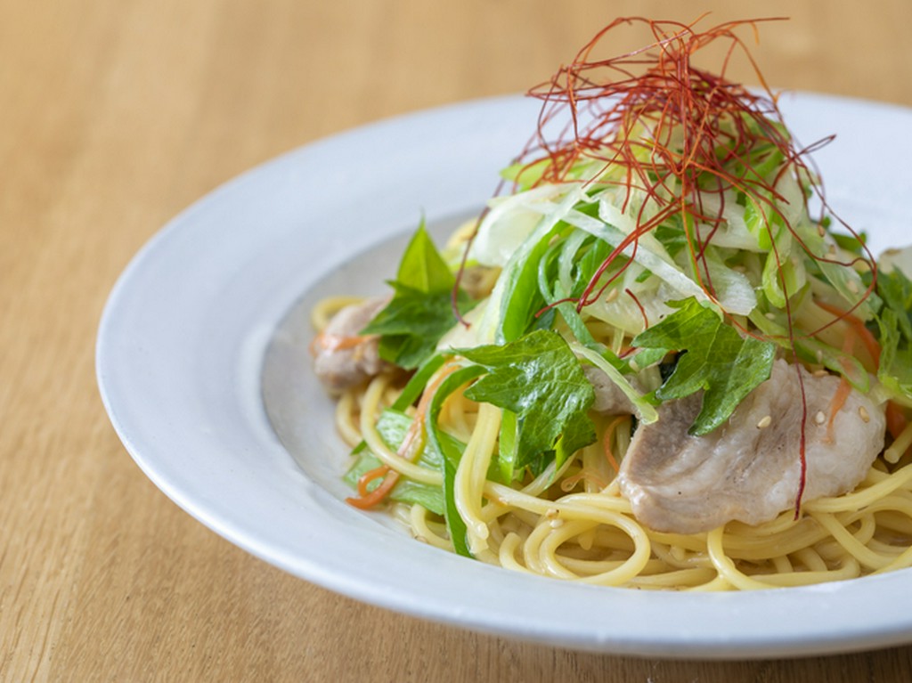 週替わりで楽しめる、『宿のパスタ』内のパスタ