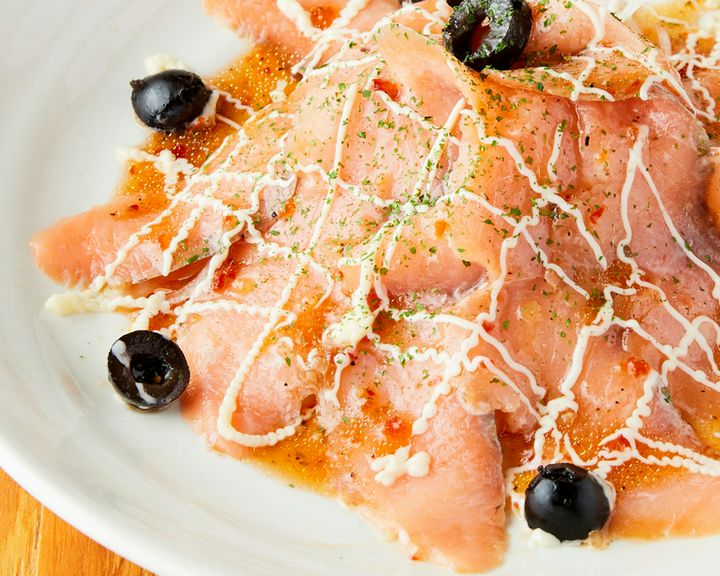 サーモンのカルパッチョ