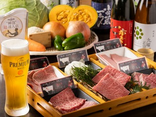 熊本県産野菜、肉、米、ビールなど、地産地消にこだわった食材