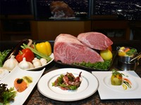 【GOURMET PALETTE グルメパレット】
シーフードと黒毛和牛ステーキがお愉しみいただけるディナーコース
