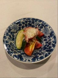 フレッシュトマトとタコのイタリアンマリネ