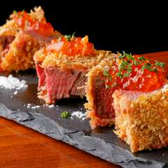 肉好きの心を奪う、とろける旨さと食感『牛ヒレ肉のカツレツ』