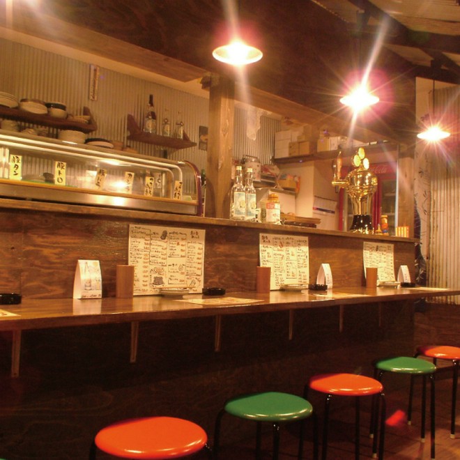 カウンター席がある