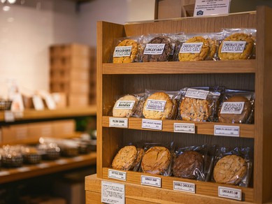 ニューヨークの街角を思わせる、アメリカンな空間