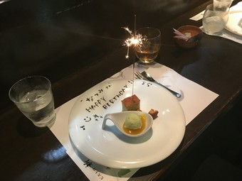 お誕生日など記念日のサービス