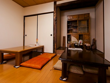 フローリング　座敷スタイル