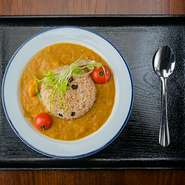 ・チキン or 野菜
TripleSuperFood　発芽三昧ライス
発芽合鴨ゆめぴりか玄米＋発芽黒千石大豆＋発芽ミスニセコ大豆