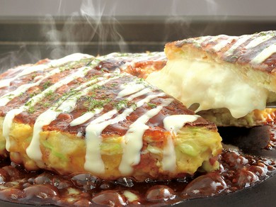 記念日はふわふわお好み焼きでお祝いを
