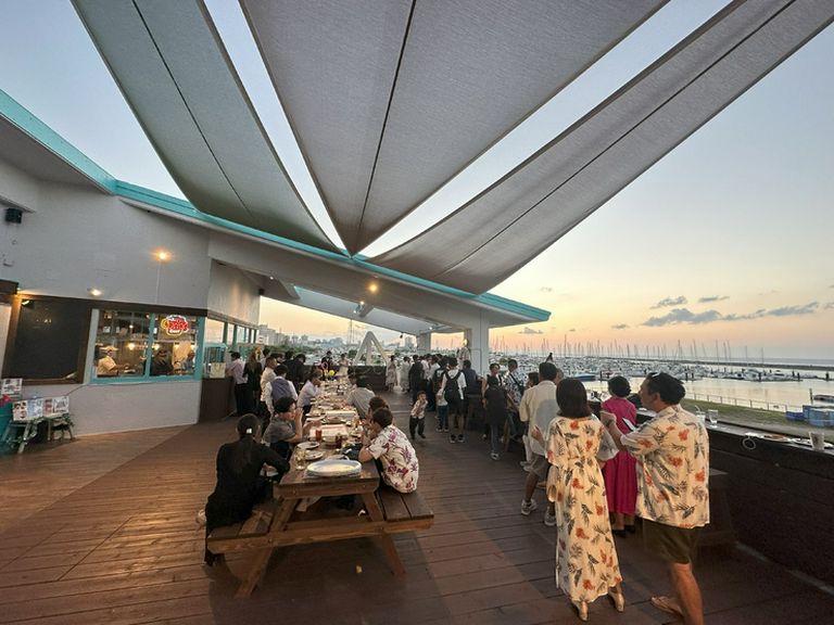 海を眺めてBBQ。宴会・パーティーに活躍のシーサードレストラン