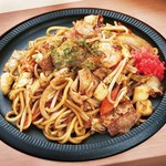 どこか懐かしい、オリジナル焼きそばです。
