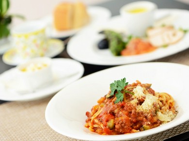 パスタランチコース／7種類からお好きなパスタを選択。