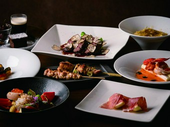 炭火焼きで素材の香りや味わいを引き出した上質な料理を提供