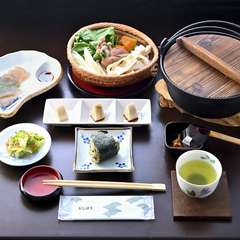 江戸屋の手打ちほうとうセット