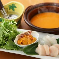 名物　元祖　雲丹しゃぶしゃぶ　雲丹大好きセット