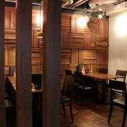 寛ぎの空間で、ゆったりとお食事をお楽しみ下さい。