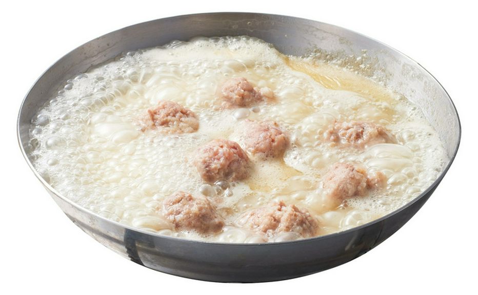 自家製鶏スープ　土佐鴨生つくね鍋　※ご注文は2人前から承ります。