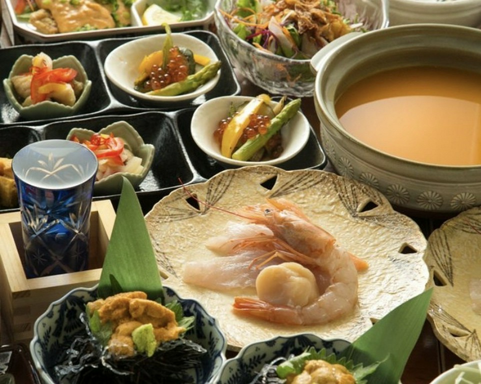 無添加雲丹×旬のコース