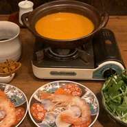 当店の名物雲丹料理をメインとしたコース。