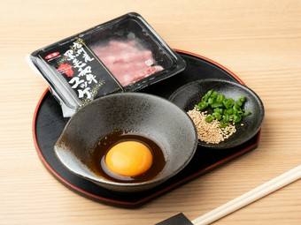 宴会・飲み会向き、人気メニュー、黒毛和牛ユッケもご賞味いただけるお得なコース。