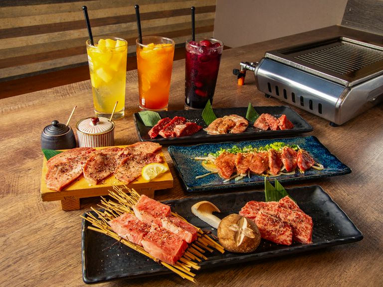 飲み放題付きコースは、手軽に焼肉を楽しむリーズナブルな選択肢