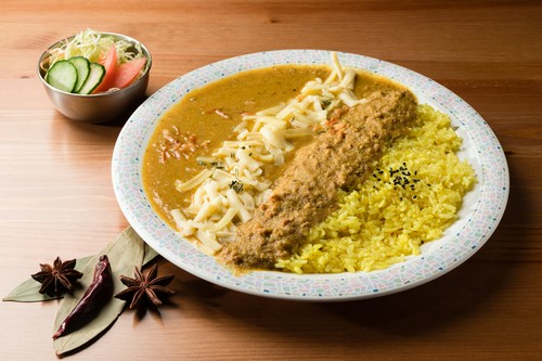 チーズキーマカレー