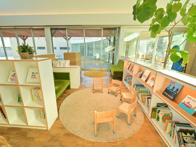 子どもとのランチやママ会にも嬉しいキッズスペース完備