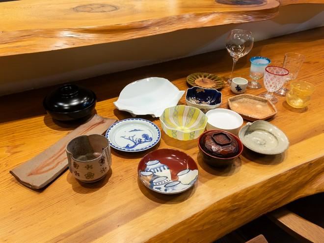 食器・内装にこだわっている