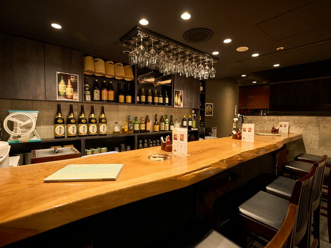 カウンター席がある