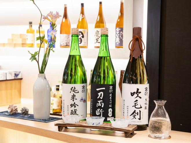 日本酒にこだわっている
