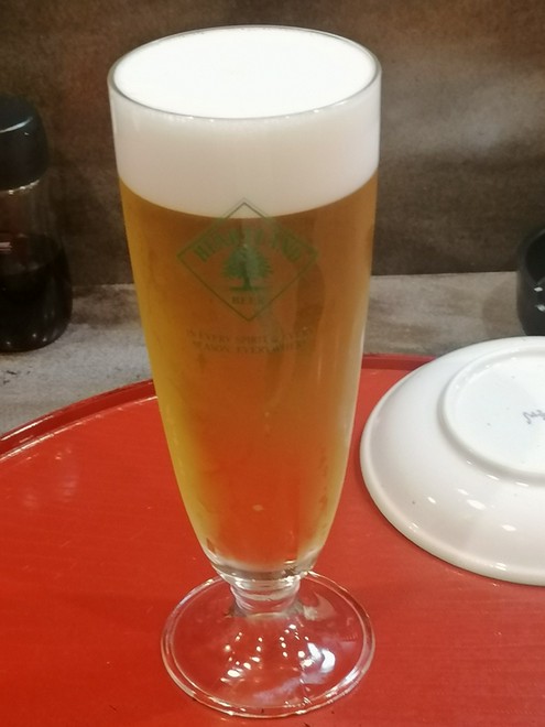 ビールにこだわっている