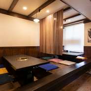 大切な人の記念日にオススメの一軒。ワンランク上の空間は、特別な日を彩る、最高級の舞台です。大切な方を味だけでなく、雰囲気でも“おもてなし”できます。ケーキの持ち込みもOK、ご希望の場合はご相談ください。