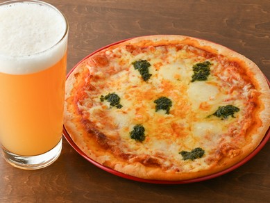 クラフトビールのための逸品『ピザマルゲリータ』