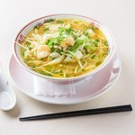 タイ風海老入りラーメン。