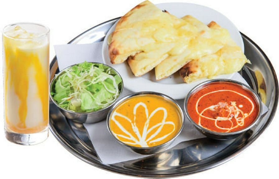 2種類カレーチーズナンセット