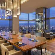 《大個室／5～10名様》煌く高層階からの夜景を一望できるプライベートルーム